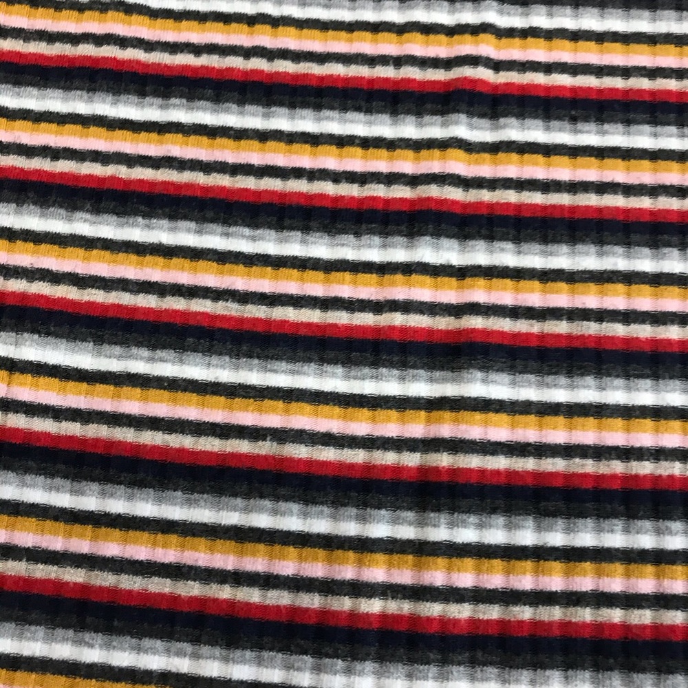Timing: Stripped Ribbed Crop Top S - Picture 4 of 4